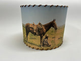 The Rancher in Color Lampshade