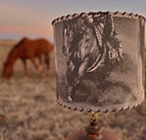 The Reining Horse Lampshade Tall