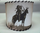 Plains Warrior Lampshade