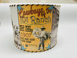 Cowboys of the 101 Ranch Lampshade