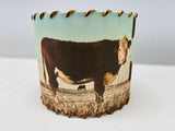 Hereford Cow Lampshade