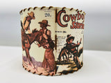 Cowboy Stories Bronc Buster Lampshade