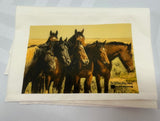 Horse Herd Dish Towel