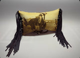 Buffalo Bill Bronc Rider Pillow