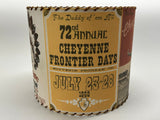 Cheyenne Frontier Days Rodeo Poster Lampshade