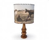 Lampshade Cowboy and Indian Peace on the Plains