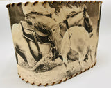 RDR Cutting Horse 2 Lampshade Oval pictured (Copy)
