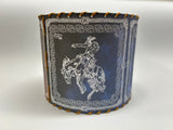 Bandana Bronc American Flag Lampshade