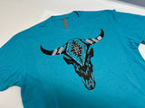 RDR Aztec Bull Skull Turquoise