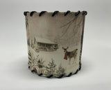 Winter Visitors Lampshade