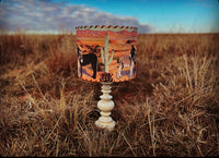 Two Burros Lampshade 14-inch Large