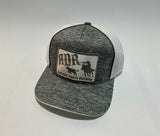 Calf Roper Agressive Heather Grey/White SnapBack