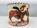 Cowboy Stories Bronc Buster Lampshade