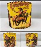 Cowboy Stories Ace in the Hole Lampshade