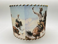 RDR Pasture Roping Lampshade Small