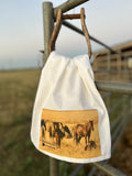 Pasture Horses Dish Towel