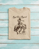 RDR Bronc Tee Tan and Brown