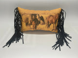 Pasture Horses Pillow