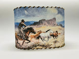 RDR Mustang Chase Lampshade Large