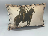 Plains Warrior Pillow