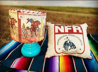 Vintage NFR Program Lampshade XSmall 6 inch