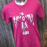 RDR Thunderbird Fuchsia/white Triblend