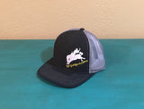 Saddlebronc Black/Charcoal Snapback