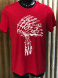 RDR Scout Headdress Red Triblend