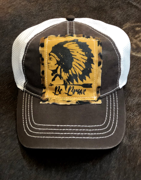 RDR Be Brave Snapback Brown Mustard