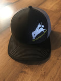 Saddlebronc Black/Charcoal Snapback