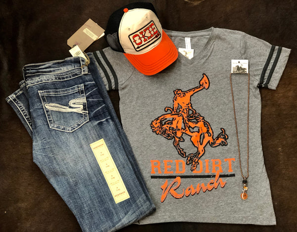 RDR Varsity Bronc Ladies V-Neck