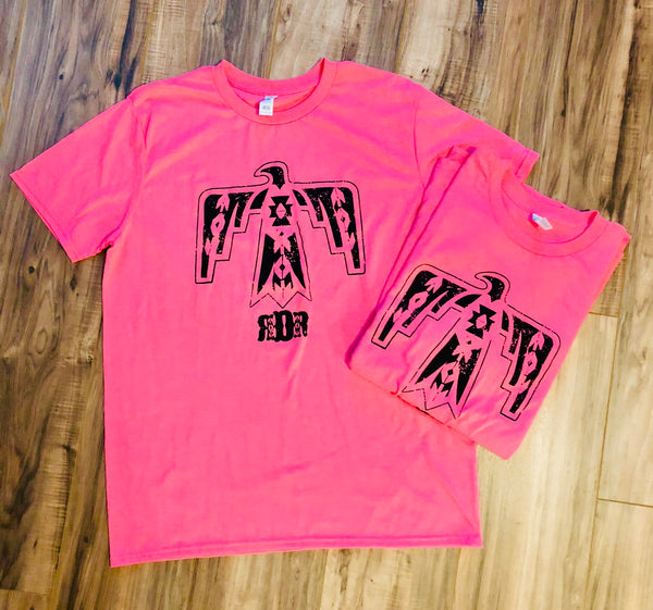 RDR Neon Pink TBird Tee