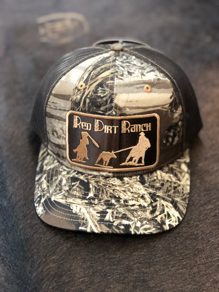 Camo Brown Team Roper Hat